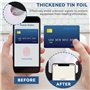 CMOISO Protection Cartes de Credit, RFID Protection Carte, 10 PCS Unisex Carte de Crédit et Carte Didentité Protecteur Etanche e