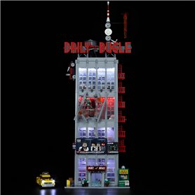 Kit d'éclairage LED pour Lego 76178 – pour Daily Bugle modèle Lumières personnalisées à Assembler soi-même (modèle Non Inclus)