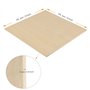 feuilles de bois brut pour loisirs créatifs