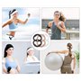 Attache Soutien Gorge,16 PCS Soutien-Gorge Bretelles Clip Sangles Support Clips de Soutien-Gorge Boucle en Plastique Antidérapan