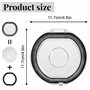 Couvercle de Poubelle de Rechange pour Dyson V7 V8 Couvercle de Réservoir à Poussière de Remplacement avec Bague d'étanchéité Pi