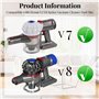 Couvercle de Poubelle de Rechange pour Dyson V7 V8 Couvercle de Réservoir à Poussière de Remplacement avec Bague d'étanchéité Pi
