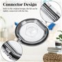 Couvercle de Poubelle de Rechange pour Dyson V7 V8 Couvercle de Réservoir à Poussière de Remplacement avec Bague d'étanchéité Pi