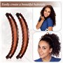 8 pièces pinces à cheveux banane Grandes pour cheveux épais bouclés Vintage cheveux Pinces à cheveux banane pour femmes Peignes 