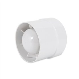 HuKaiL Ventilateur tubulaire rond 100 mm