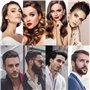 Peigne Cheveux Homme 5 Pièces Styling Peigne Pour Hommes Peignes Multifonctionnels Set Peigne Démêlant à Dents Larges Pour Coiff