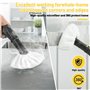 10 Chiffons lavables en microfibre (5 Bonnettes + 5 Chiffons) Convient pour Karcher Nettoyeur Vapeur EasyFix SC 2, SC 3, SC 4, S