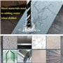 Foret Set, Foret de Maçonnerie en Carbure de Tungstène Convient Pour Le Foret Triangulaire Pour Les Carreaux D'Acier Au Carbone,