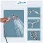 Aolemi Robinet de baignoire chromé poli avec bec de douche et bec de douche pour salle de bain Victoria Vintage Mitigeur double 