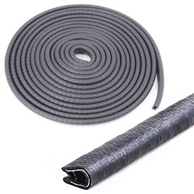 Swpeet Bande de Protection Universelle en Caoutchouc en Forme de U pour la Plupart des Bords métalliques de Voiture - Pratiqueme