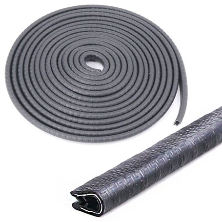 Swpeet Bande de Protection Universelle en Caoutchouc en Forme de U pour la Plupart des Bords métalliques de Voiture - Pratiqueme