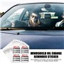 Neamou Autocollants de vidange d'huile pour pare-brise,autocollants de vidange d'huile | 40 étiquettes de rappel de service 2 x 