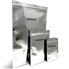 Faraday Defense Nest-Z Faraday Kit de 5 sacs de protection anti-flare ultra épais – Design de qualité militaire