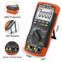 BTMETER Multimètre Numérique Portable TRMS 6000, Bluetooth APP, Mesure AC/DC Tension Courant Résistance Continuité Capacité Fréq