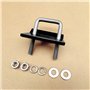 Hitch Tightener, Tendeur d'attelage, Stabilisateur d'attelage Verrou de Attelage Anti-Cliquetis Pince de Attelage Robuste pour A