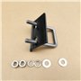 Hitch Tightener, Tendeur d'attelage, Stabilisateur d'attelage Verrou de Attelage Anti-Cliquetis Pince de Attelage Robuste pour A