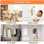 5 Pièces Porte Manteau Enfant Crochet pour Enfant, Animaux Patere Porte Manteau Mural Bois Patère Murale Autocollant Crochet Mur