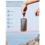 Chargeur Solaire 20000mAh PD20W Batterie Externe Solar Power Bank Chargeur Portable USB C Charge Rapide Compatible avec Téléphon