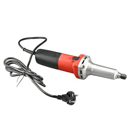 POTYYH Meuleuse droite 600 W Meuleuse électrique 0-27000 tr/min avec 3 têtes de ponçage Ponceuse pour polissage poinçonnage et g