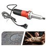 POTYYH Meuleuse droite 600 W Meuleuse électrique 0-27000 tr/min avec 3 têtes de ponçage Ponceuse pour polissage poinçonnage et g