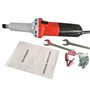 POTYYH Meuleuse droite 600 W Meuleuse électrique 0-27000 tr/min avec 3 têtes de ponçage Ponceuse pour polissage poinçonnage et g