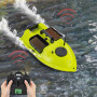 Donened Bateau d'alimentation RC avec GPS, bateau à appât intelligent sans fil, distance de 600 m, classe 5 vent et classe de ré