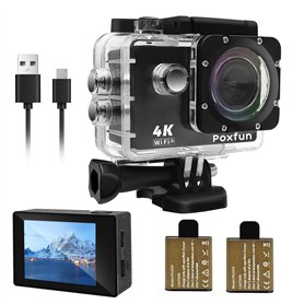 Poxfun Caméra Sport 4K