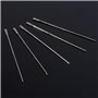 Nikou Foret Bijouterie - 20pcs / Paquet Peu de forets lapidaires enduits de Diamant de 1mm, Aiguille Solide de Peu, Foret d'agat