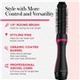 Revlon RVDR5292 Kit d'accessoires de Coiffure À Chaleur Noir, Rose 2,5 m