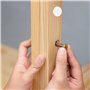 172 Pièces Cache Vis Blanc,12mm/15mm/21mm Cache Vis Adhesif Cache Trou Mur Cache Trou Blanc Capuchons Adhésifs Vis Trou Autocoll