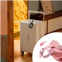 Lot de 3 étiquettes de bagages en cuir pour valises personnalisées, accessoires de voyage, pour hommes, femmes, couples, voyages
