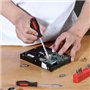 Boîte à outils marteau – 28 pièces en métal véritable pour bricolage et réparation de voiture | Cadeau parfait pour homme Asijia
