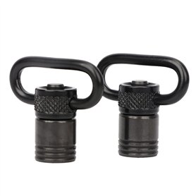 Tourbon Émerillons de Carabine QD à Bouton-Poussoir à dégagement Rapide de 1 " (Noir