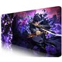 Solo Leveling Tapis de Souris Anime XXL Grand 900 x 400 mm Tapis de Souris Gamer Hydrorésistant avec Base en Caoutchouc Anti-Gli