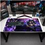 Solo Leveling Tapis de Souris Anime XXL Grand 900 x 400 mm Tapis de Souris Gamer Hydrorésistant avec Base en Caoutchouc Anti-Gli