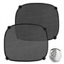 2 pcs Pare Soleil Voiture Bébé avec 8 Ventouses