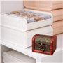 Jiavlyx 4 Pièces Petite Boîte En Bois Rétro, 8 * 7 * 6cm Mini Coffre Pirate, Mini Coffre Au Trésor En Bois, Robuste Coffre Au Tr