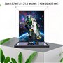 Boîte de présentation en acrylique pour modèle Lego 75409 Starship - Transparent - Anti-poussière - Compatible avec le modèle Le
