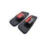 meioro 360° Tourner Miroir de Point Aveugle,Adjustabe Grand Angle Retroviseur HD Verre Convex Side View Mirror for Car