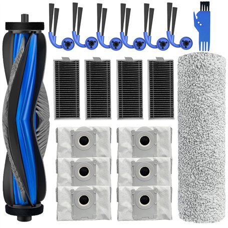 Lot de 19 kits d'accessoires pour aspirateur Ecovacs Deebot X9 pro Omni / X9 Pro