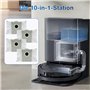 Lot de 19 kits d'accessoires pour aspirateur Ecovacs Deebot X9 pro Omni / X9 Pro, 1 brosse principale, 1 rouleau serpillère, 6 s
