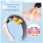 6 Têtes Masseur Cervical de Massage Nuque Chauffant