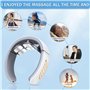 Masseur De La Colonne Cervicale, 6 Têtes Masseur Cervical de Massage Nuque Chauffant, Relaxation du Cou pour le Soulagement de l