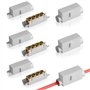 Zephyra Bloc de Connexion Câble 6 Pièces pour Fil de 2