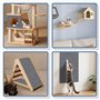 Tapis Griffoir Chat Autocollant, Protection Canapé Chat Anti-Griffe, Tapis Grattoir Self-Adhésif, DIY Griffoir Mural et Canapé, 