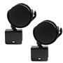 Lot de 4 roulettes pivotantes en caoutchouc de type U - 50 mm - Roulettes pivotantes avec frein - Roulettes lourdes pour meubles