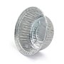 Plateaux en aluminium ronds pour grillades Plaque à pâtisserie en aluminium - 50 pièces Plateaux en aluminium jetables, Plateaux