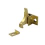 Verrou porte angle droit 90 degrés - 2 Pièces Boulons de verrouillage boucle barillet à verrou coulissant avec vis pour portes t