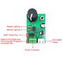 Testeur de Servo,Carte de Commande de Port Série de Servos de Contrôle de Canal PWM Double 5~8,4 V