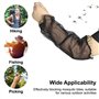 DONGKER Manchons Anti-moustiques,1 Paire de Manchons de Protection en Maille Respirante Offrant Une Barrière Physique pour Campi